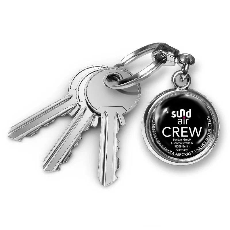 Sundair Logo Metal Keyring