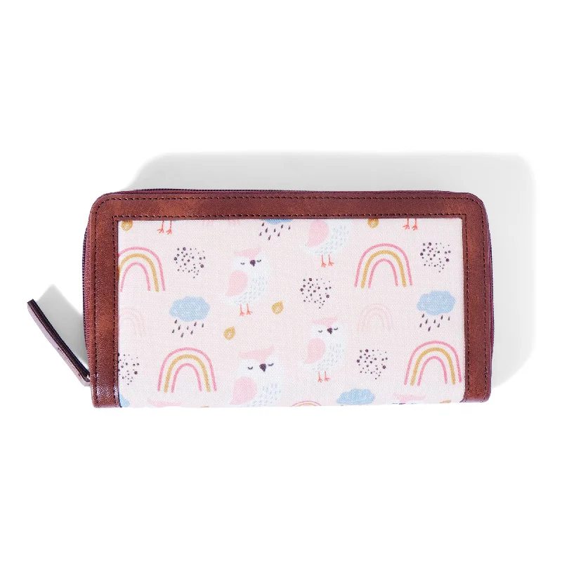 Quirky Zip Around Womens Wallet