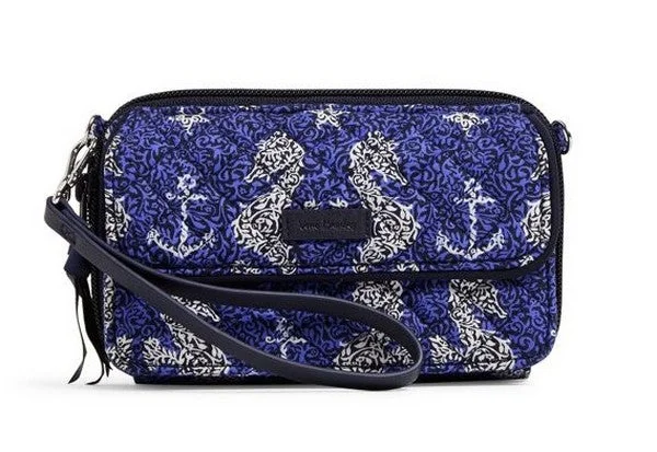 Vera Bradley Vera Bradley Iconic RFID All in One Crossbody in Seahorse of Course