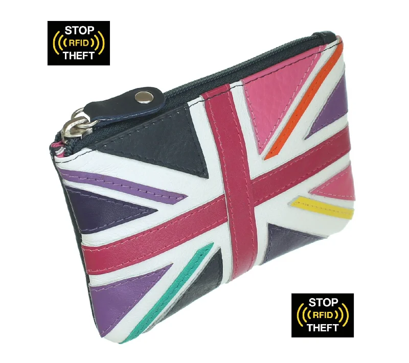 Mala Leather Union Jack Collection Coin Purse RFID Blocking 4199_29