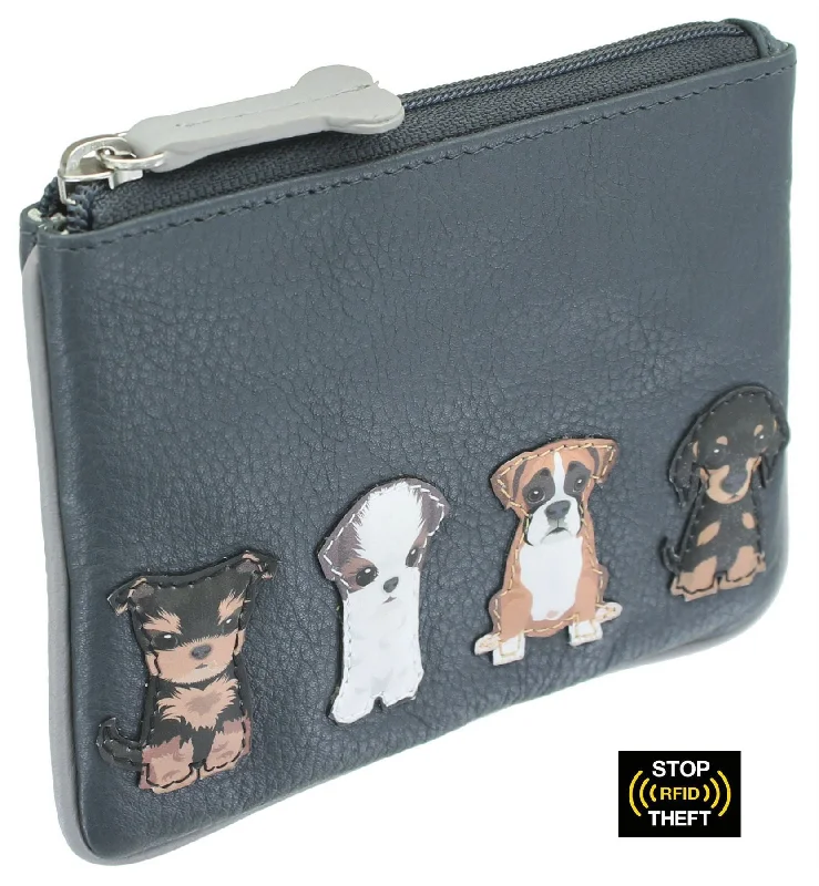 Mala Leather Best Friends Collection Leather Coin Purse RFID 4225_65