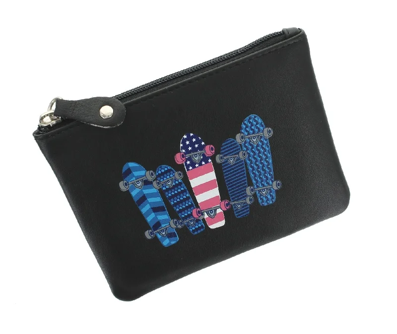 Mala Leather Skateboard Zipped Top Coin Purse 5106_11