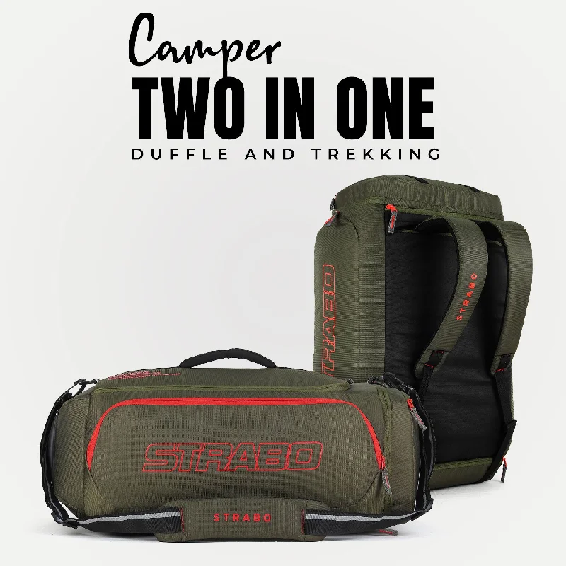 Camper 2-in-1 Duffel + Backpack - Olive