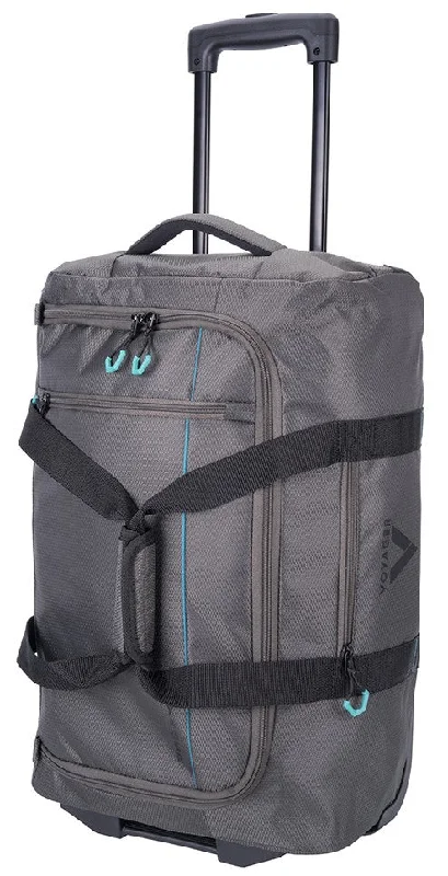 Voyager Trek 2-Wheel Carry-On Trolley Duffel | Granite