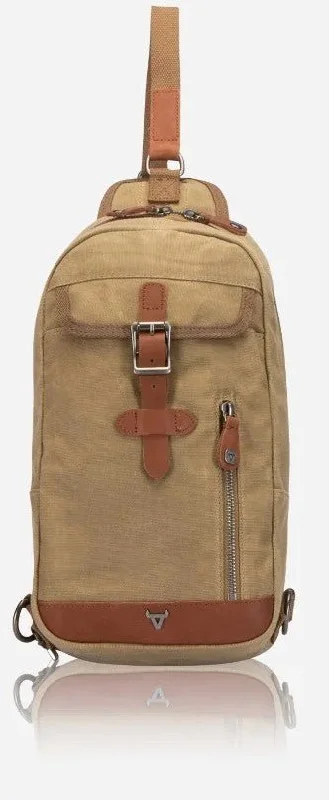 Brando Duvall Crossbody Chest Bag | Khaki