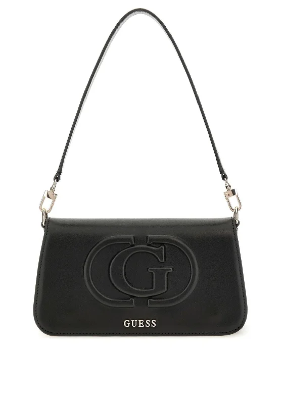 Guess Eco Mietta Shoulder Bag, Black