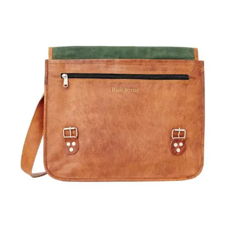 Leather Large Laptop Bag with Handle