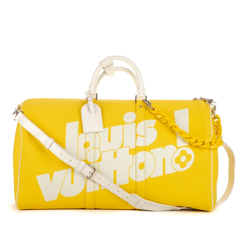 Ltd. Ed. Virgil Abloh Keepall Bandouliere 50